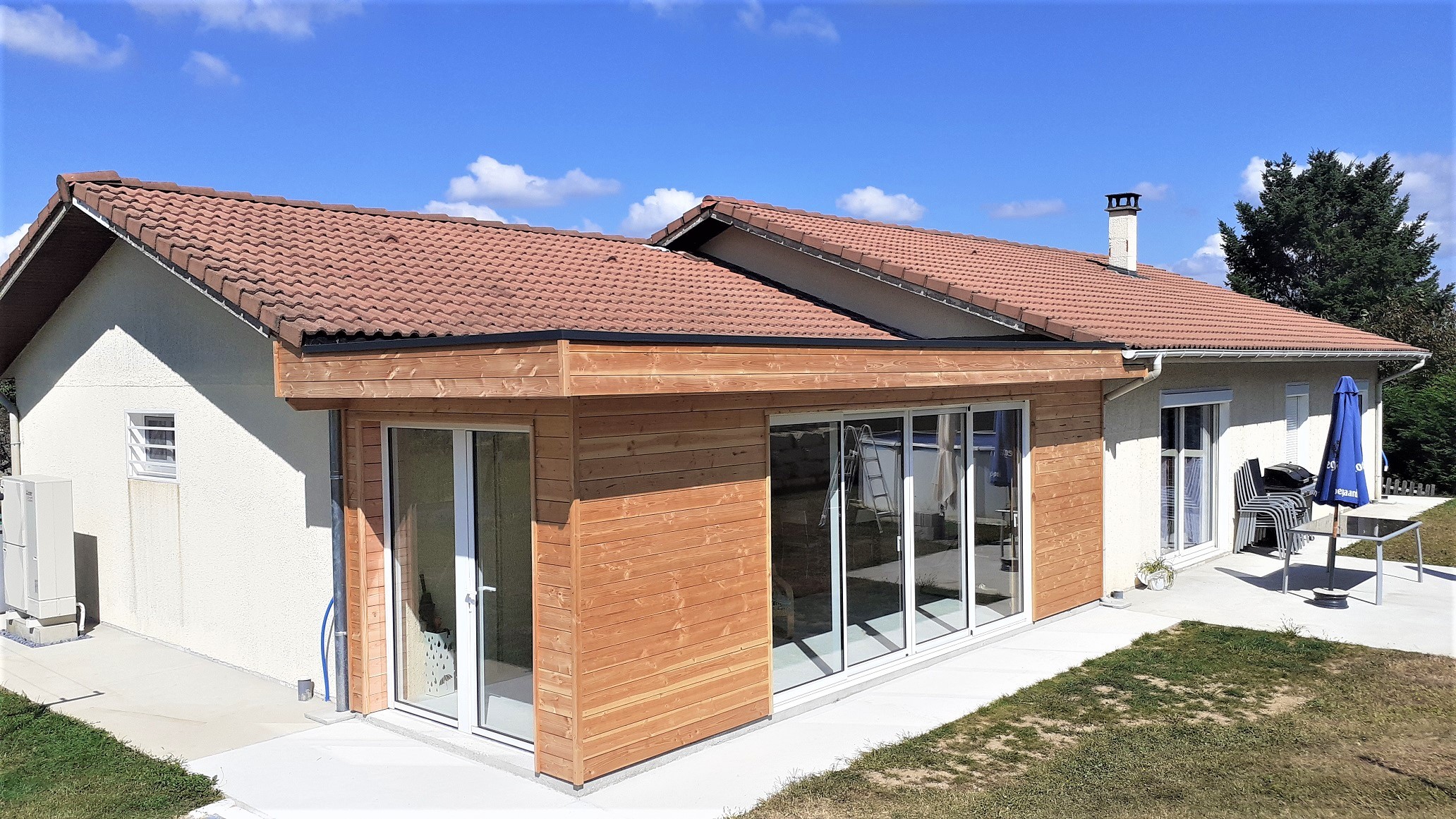 extension toiture-terrasse